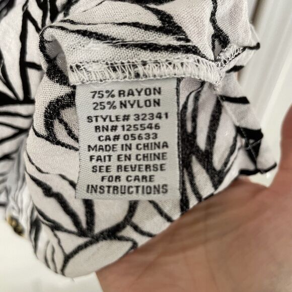 Habitat Clothes To Live In Floral Rusch Top Sz XS - Picture 7 of 9